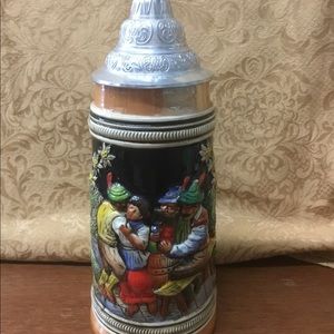 German hand painted Beerstein